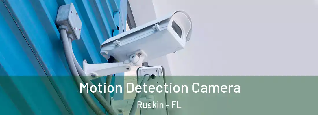  Motion Detection Camera Ruskin - FL